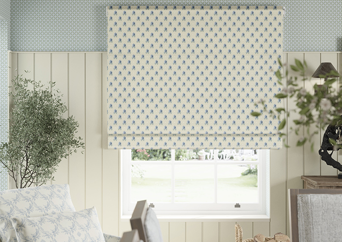 Pensford, Sebby Raffs Blue - Roman Blind - Image 3